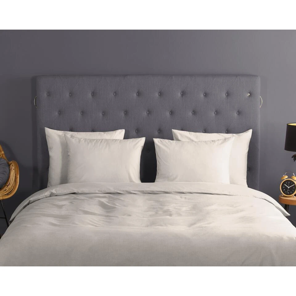 Good Morning Dekbedovertrek "uni L.sand" - Zand - (240x220 Cm) 5 Good Morning Dekbedovertrek "uni L.sand" - Zand - (240x220 Cm) - Afbeelding 3