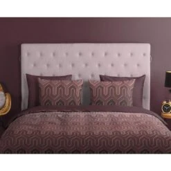 Good Morning Dekbedovertrek "Chevron" - Bordeaux - (240x220 Cm) 8 Good Morning Dekbedovertrek "Chevron" - Bordeaux - (240x220 Cm) -Winkel Voor Premium Beddengoed 1000035890 0110
