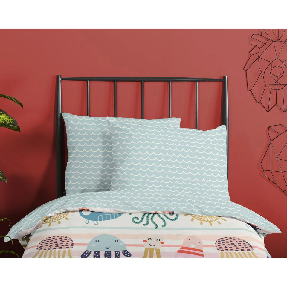 Good Morning Dekbedovertrek "Sea" - Multi - (100x135 Cm) 5 Good Morning Dekbedovertrek "Sea" - Multi - (100x135 Cm) - Afbeelding 3