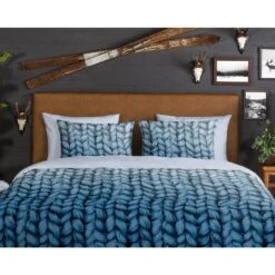 Good Morning Dekbedovertrek "Knitted" - Blauw - (140x240 Cm) 8 Good Morning Dekbedovertrek "Knitted" - Blauw - (140x240 Cm) -Winkel Voor Premium Beddengoed 1000035992 0110