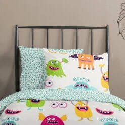 Good Morning Dekbedovertrek "Booh" - Multi - (140x220 Cm) 8 Good Morning Dekbedovertrek "Booh" - Multi - (140x220 Cm) -Winkel Voor Premium Beddengoed 1000036008 0102