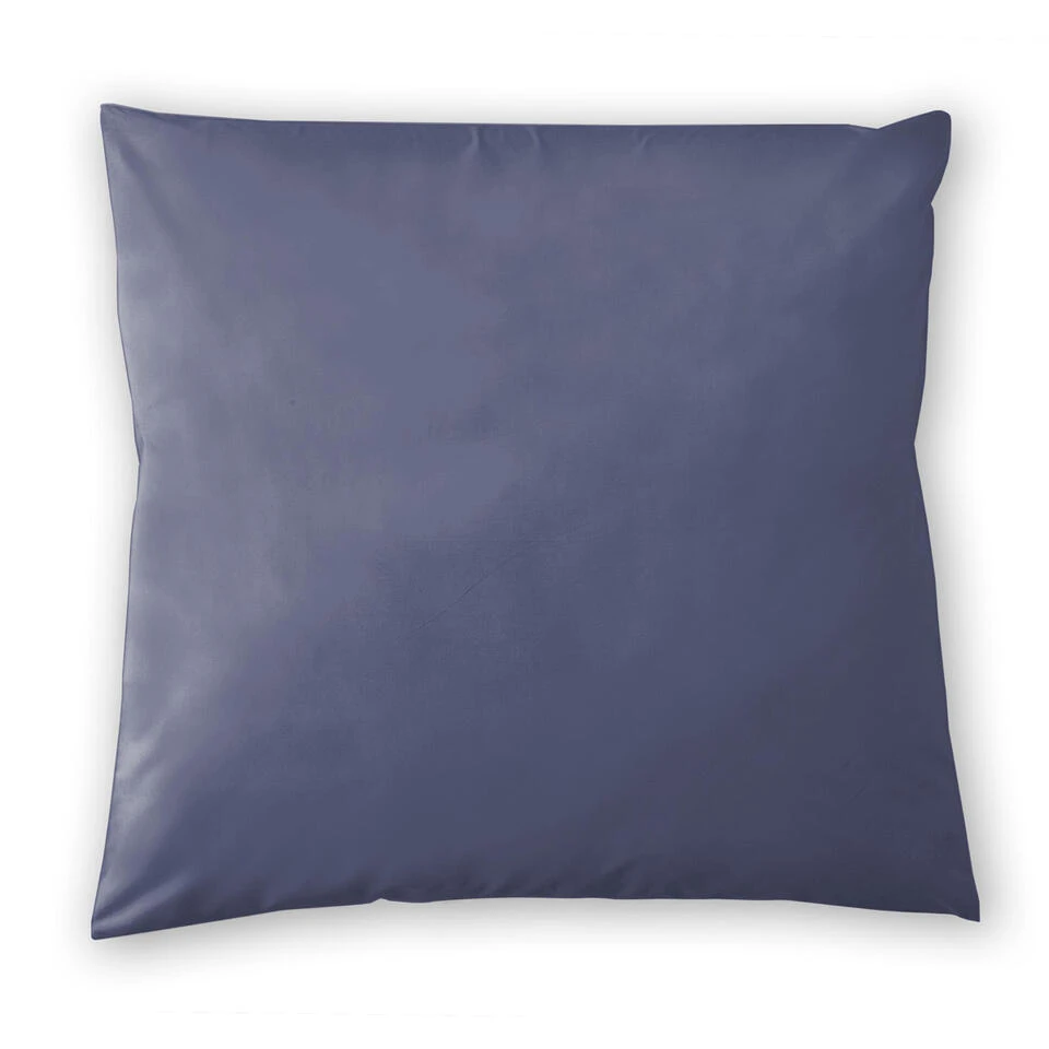 Cinderella Kussenslopen Met Rits - Katoen - 80x80 Cm - Donkerblauw - 2 Stuks 3 Cinderella Kussenslopen Met Rits - Katoen - 80x80 Cm - Donkerblauw - 2 Stuks