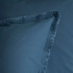 Matt & Rose Set Kussenslopen Blauw - 65 X 65 Cm - Gewassen Katoen 8 Matt & Rose Set Kussenslopen Blauw - 65 X 65 Cm - Gewassen Katoen -Winkel Voor Premium Beddengoed 1000038496 0102