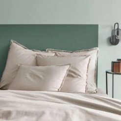 Matt & Rose Set Kussenslopen Beige - 65 X 65 Cm - Gewassen Katoen 9 Matt & Rose Set Kussenslopen Beige - 65 X 65 Cm - Gewassen Katoen -Winkel Voor Premium Beddengoed 1000038501 0103