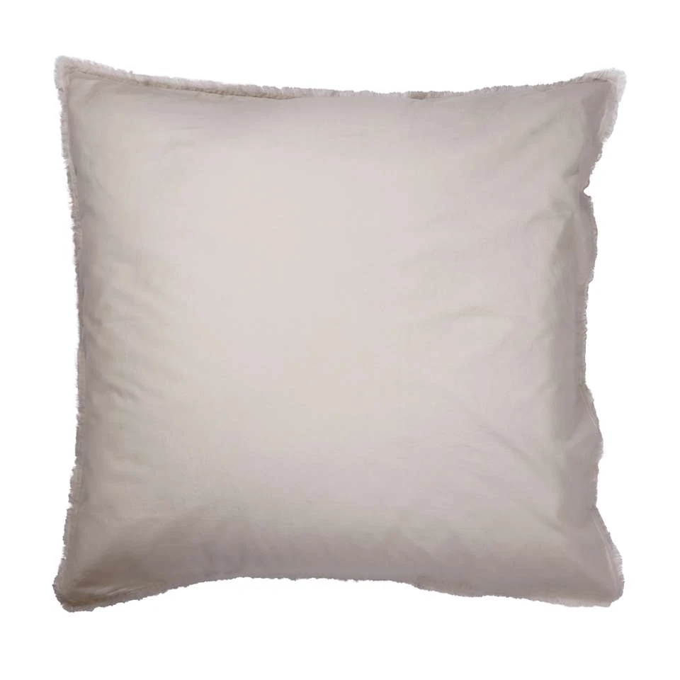 Matt & Rose Set Kussenslopen Beige - 65 X 65 Cm - Gewassen Katoen 3 Matt & Rose Set Kussenslopen Beige - 65 X 65 Cm - Gewassen Katoen