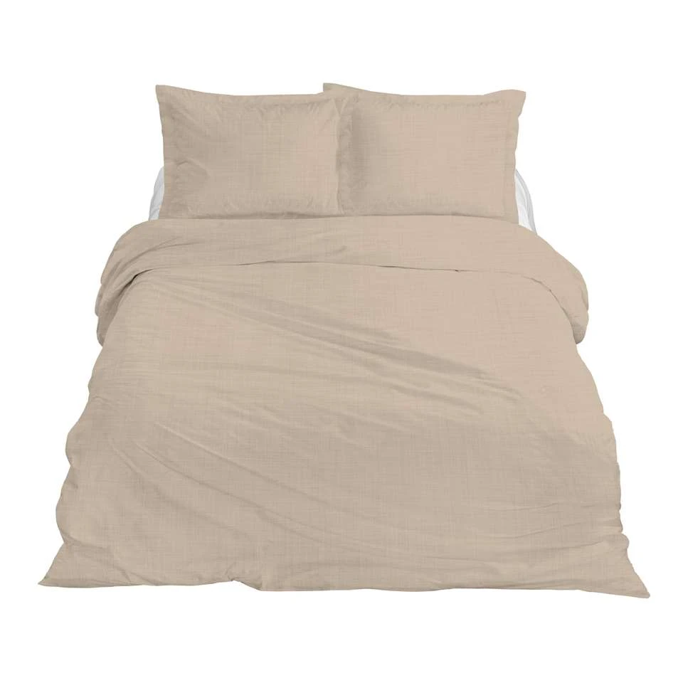 Ten Cate Premium Linnen Dekbedovertrekset - 200x200/220 - Natural 4 Ten Cate Premium Linnen Dekbedovertrekset - 200x200/220 - Natural - Afbeelding 2