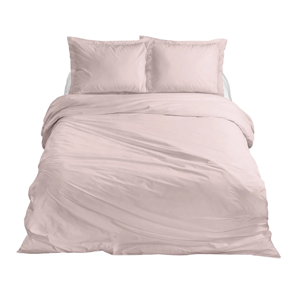 Ten Cate Premium 100% Katoen Satijnen Dekbedovertrekset - 200x200/220 - Blush 3 Ten Cate Premium 100% Katoen Satijnen Dekbedovertrekset - 200x200/220 - Blush