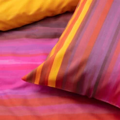 Damai Dekbedovertrek Lucid - Satijn - 260x200/220 Cm - Orange -Winkel Voor Premium Beddengoed 1000042981 0103