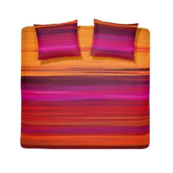 Damai Dekbedovertrek Lucid - Satijn - 260x200/220 Cm - Orange