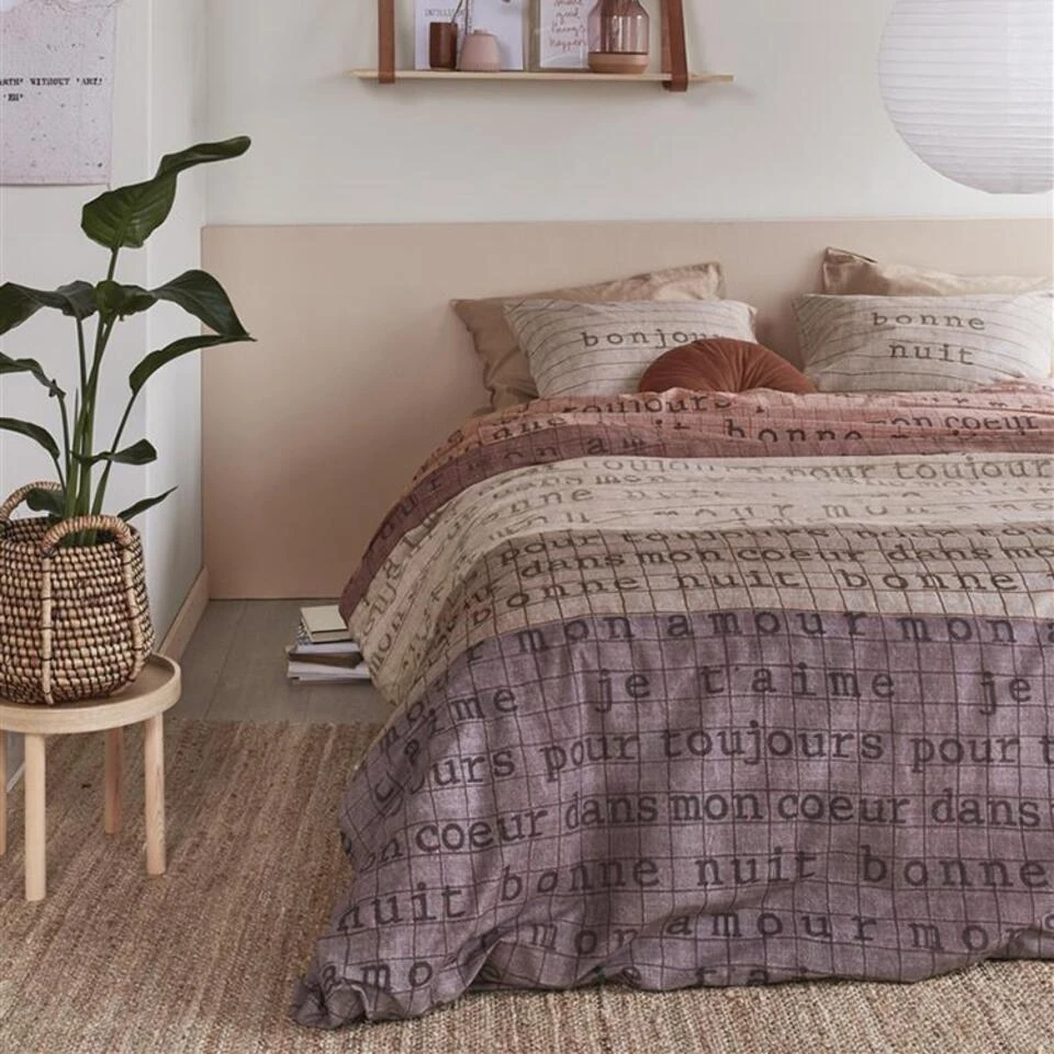 Ariadne At Home Dekbedovertrek Checks Naturel-2-persoons (200 X 200/220 Cm) 5 Ariadne At Home Dekbedovertrek Checks Naturel-2-persoons (200 X 200/220 Cm) - Afbeelding 3