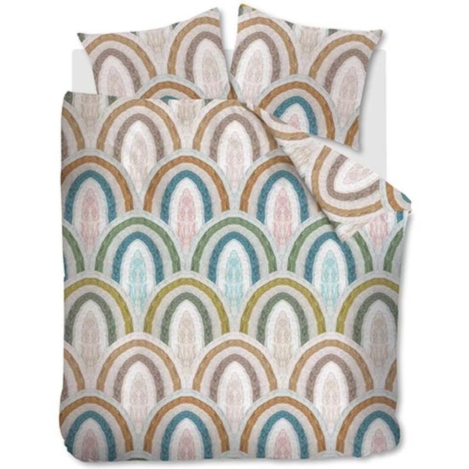 Ariadne At Home Dekbedovertrek Rainbow Brights-2-persoons (200 X 200/220 Cm) 3 Ariadne At Home Dekbedovertrek Rainbow Brights-2-persoons (200 X 200/220 Cm)