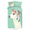 Good Morning Dekbedovertrek "Joey" - Mint - (140x220 Cm) 2 Good Morning Dekbedovertrek "Joey" - Mint - (140x220 Cm) -Winkel Voor Premium Beddengoed 1000045507