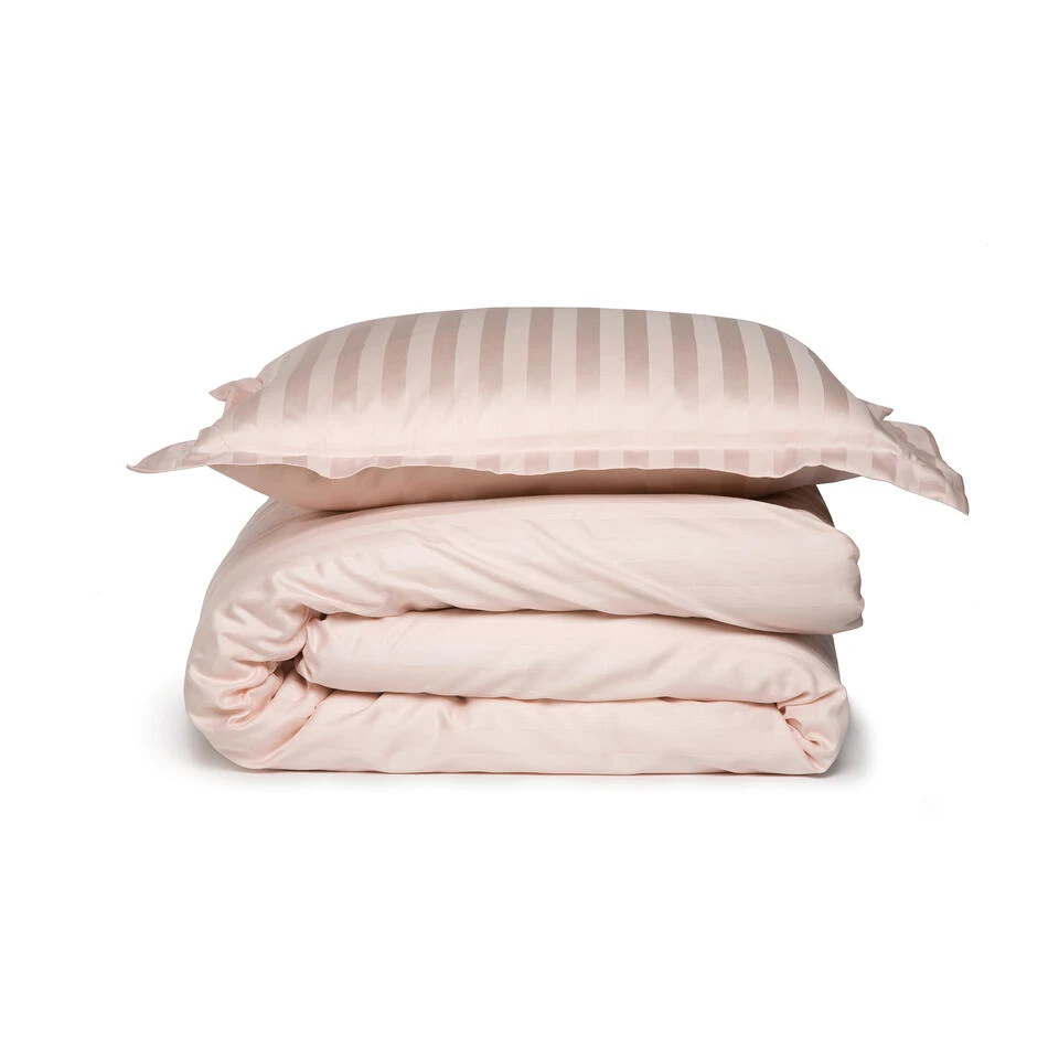 Damai Dekbedovertrek Katoen-satijn - 140x200/220cm - Roze 4 Damai Dekbedovertrek Katoen-satijn - 140x200/220cm - Roze - Afbeelding 2