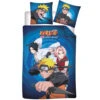 Naruto Dekbedovertrek Kyuubi - Eenpersoons - 140 X 200 Cm - Katoen -Winkel Voor Premium Beddengoed 1000053394
