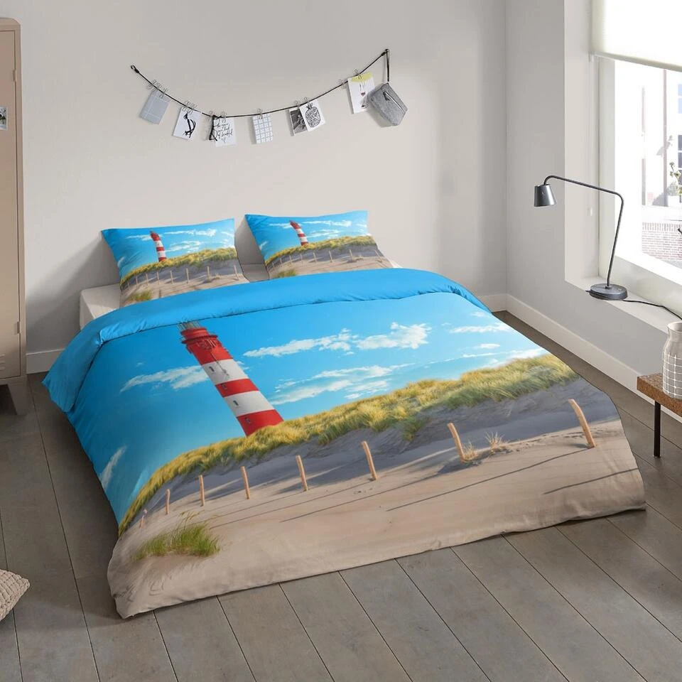 Pure Dekbedovertrek "Beach" - Multi - (140x220 Cm) 4 Pure Dekbedovertrek "Beach" - Multi - (140x220 Cm) - Afbeelding 2