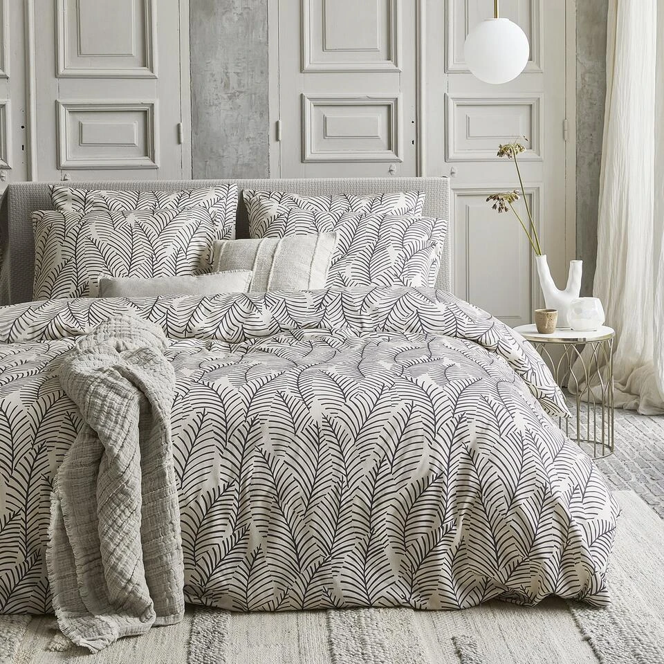 Damai Bellezza - Dekbedovertrek - Satijn - 240x200/220 Cm - Cream 4 Damai Bellezza - Dekbedovertrek - Satijn - 240x200/220 Cm - Cream - Afbeelding 2