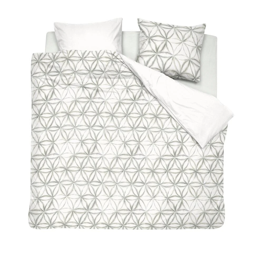 Cinderella Isolde - Dekbedovertrek - Katoen - 240x200/220 Cm - Off White 3 Cinderella Isolde - Dekbedovertrek - Katoen - 240x200/220 Cm - Off White