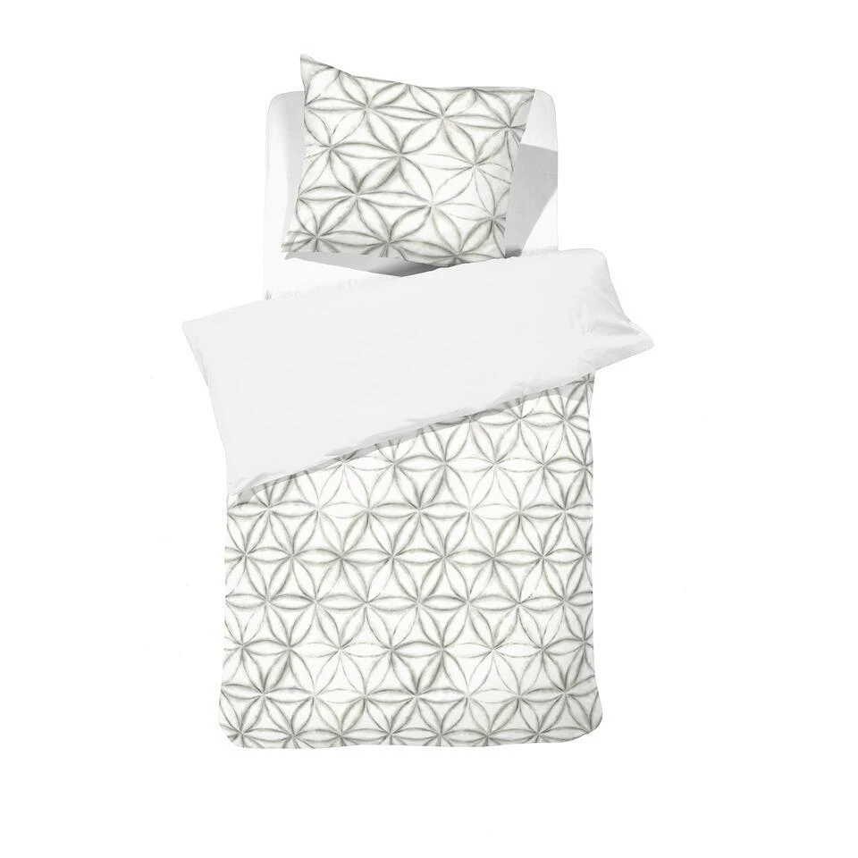 Cinderella Isolde - Dekbedovertrek - Katoen - 140x200/220 Cm - Off White 3 Cinderella Isolde - Dekbedovertrek - Katoen - 140x200/220 Cm - Off White