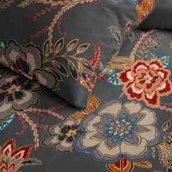 Cinderella Melanie - Dekbedovertrek - Katoen - 140x200/220 Cm - Anthracite -Winkel Voor Premium Beddengoed 1000055084 0102