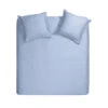 Cinderella Sundays - Dekbedovertrek - Satijn - 240x200/220 Cm - Soft Blue -Winkel Voor Premium Beddengoed 1000059432