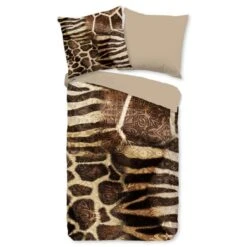 Pure Dekbedovertrek "Kinga" - Bruin - (140x220 Cm) 8 Pure Dekbedovertrek "Kinga" - Bruin - (140x220 Cm) -Winkel Voor Premium Beddengoed 1000060487 0102