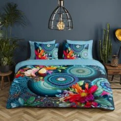HIP Dekbedovertrek "Cailani" - Multi - (200x220 Cm) 8 HIP Dekbedovertrek "Cailani" - Multi - (200x220 Cm) -Winkel Voor Premium Beddengoed 1000060600 0102