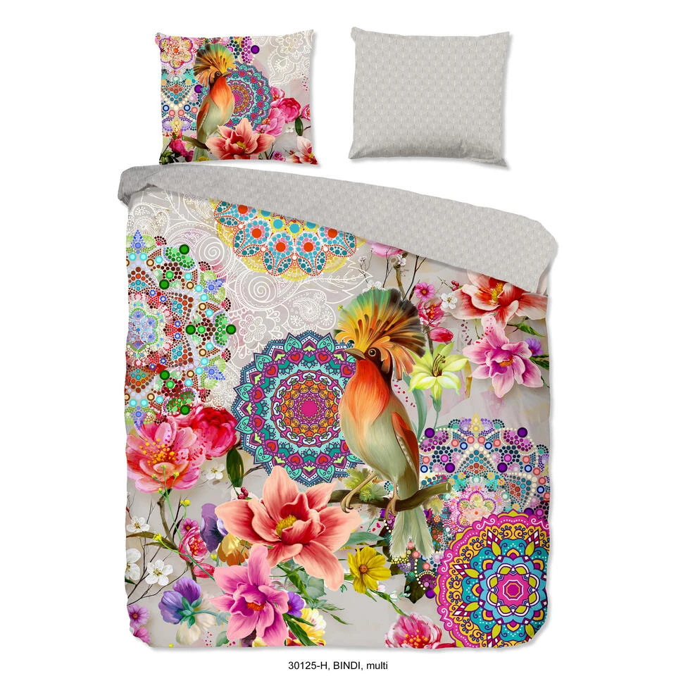 HIP Dekbedovertrek "Bindi" - Multi - (200x220 Cm)
