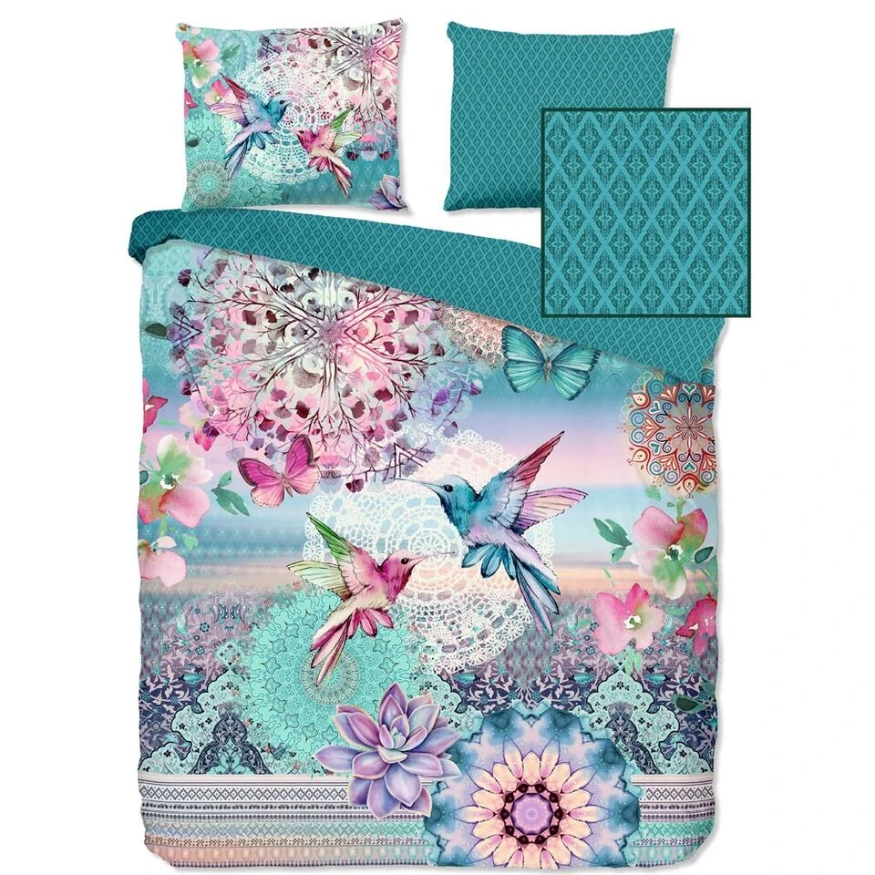 HIP Dekbedovertrek "Ganesha" - Multi - (200x220 Cm) 3 HIP Dekbedovertrek "Ganesha" - Multi - (200x220 Cm)