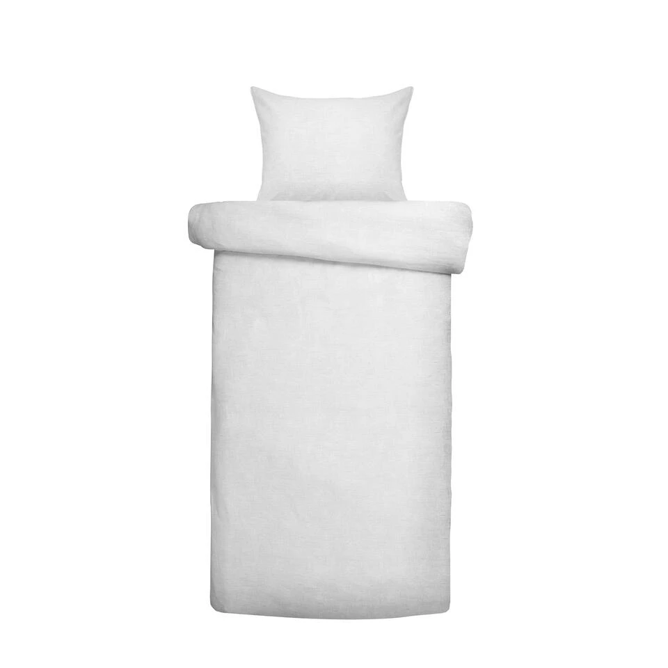 Damai Dekbedovertrek Ebba - Biologisch Katoen - 140x200/220 Cm - Off White 3 Damai Dekbedovertrek Ebba - Biologisch Katoen - 140x200/220 Cm - Off White
