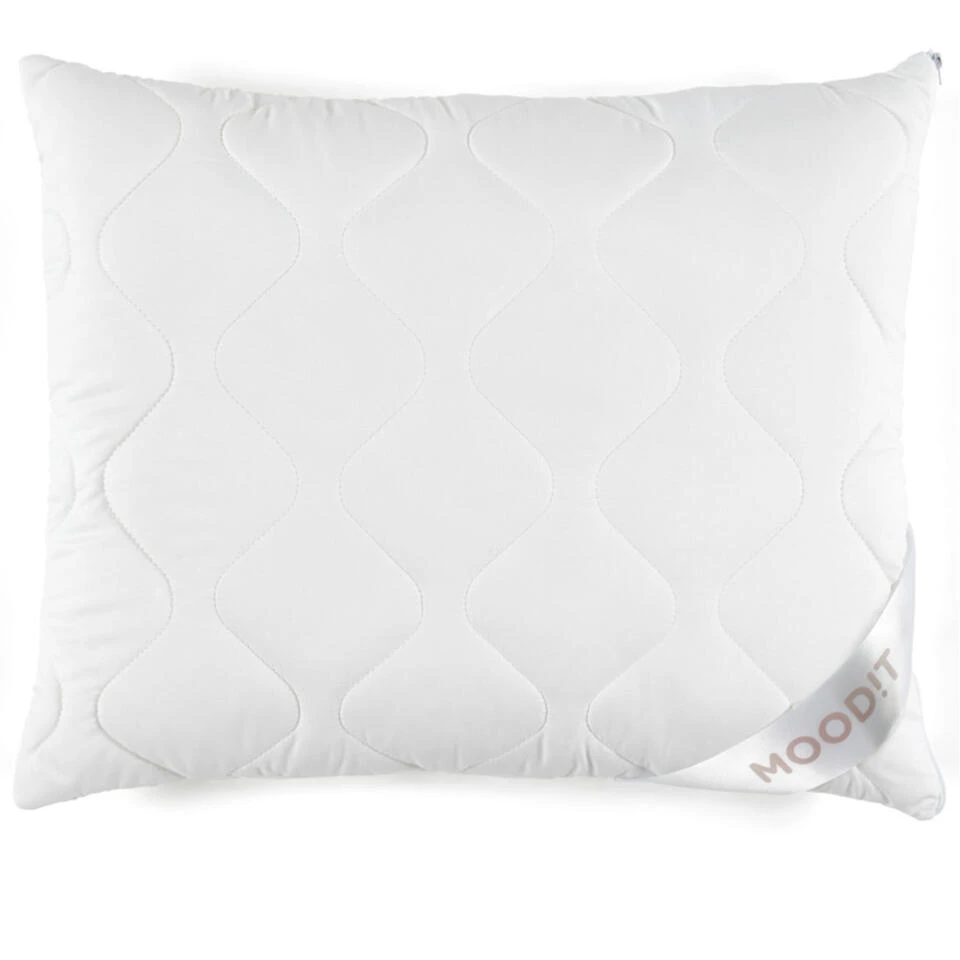 Moodit Orthopedisch Hoofdkussen Base - 50 X 60 Cm - Microvezel 3 Moodit Orthopedisch Hoofdkussen Base - 50 X 60 Cm - Microvezel