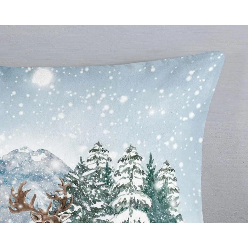 Good Morning Dekbedovertrek "Winter" - Multi - (140x220 Cm) 6 Good Morning Dekbedovertrek "Winter" - Multi - (140x220 Cm) - Afbeelding 4