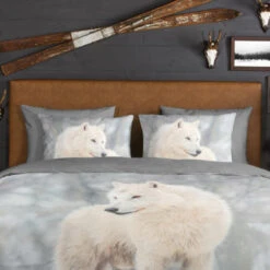 Good Morning Dekbedovertrek "Julian" - Grijs - (140x220 Cm) -Winkel Voor Premium Beddengoed 1000065864 0102