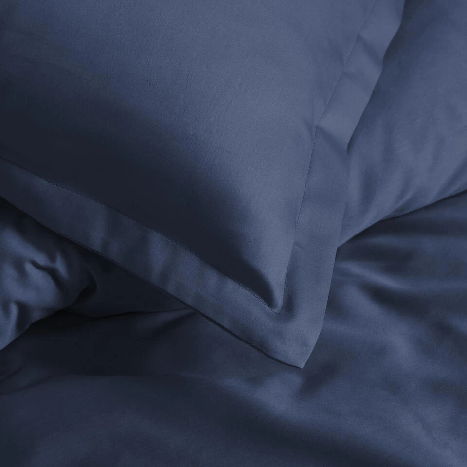 Cinderella Sundays - Dekbedovertrek - Satijn - 240x200/220 Cm - Navy 5 Cinderella Sundays - Dekbedovertrek - Satijn - 240x200/220 Cm - Navy - Afbeelding 3