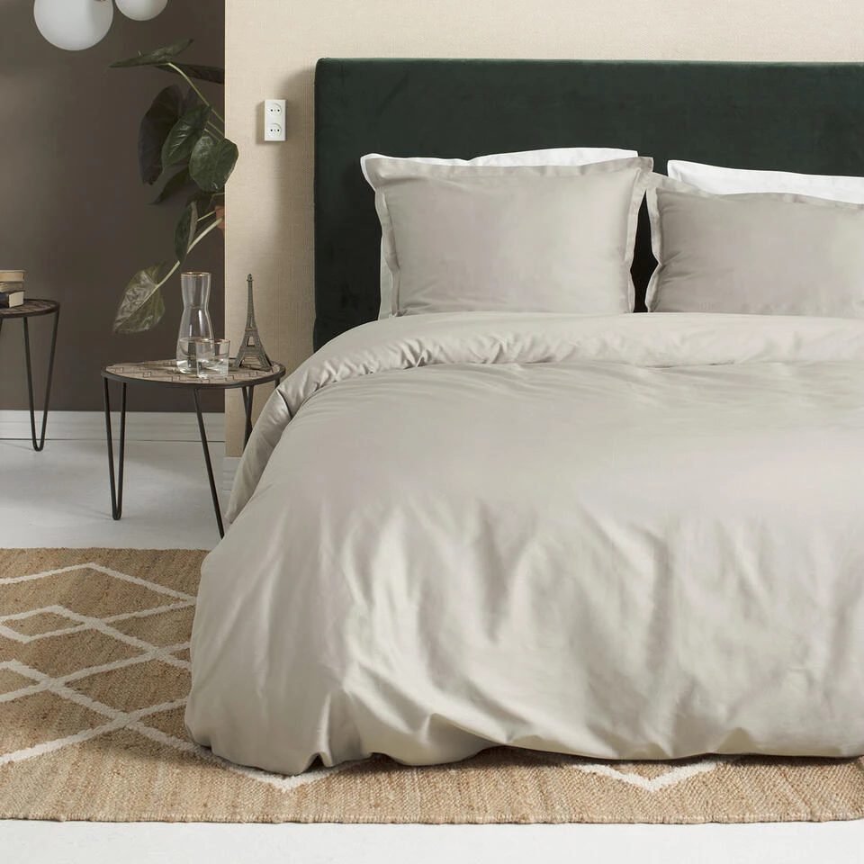 Cinderella Sundays - Dekbedovertrek - Satijn - 260x200/220 Cm - Light Sand 4 Cinderella Sundays - Dekbedovertrek - Satijn - 260x200/220 Cm - Light Sand - Afbeelding 2