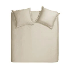 Cinderella Sundays - Dekbedovertrek - Satijn - 260x200/220 Cm - Light Sand