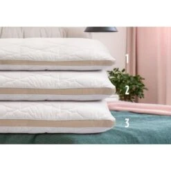 Vitapur - EcoSleep Peuterkussen 40x60 Cm -Winkel Voor Premium Beddengoed 1000080653 0103