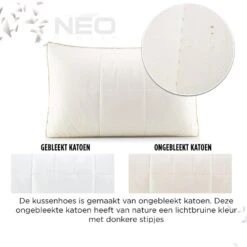 NEO Hybride Memory Foam Kinderkussen - 40x60 Cm -Winkel Voor Premium Beddengoed 1000080654 0103