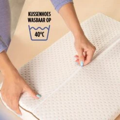 Vitapur Anatomisch Latex Hoofdkussen XL - 60x40 Cm 9 Vitapur Anatomisch Latex Hoofdkussen XL - 60x40 Cm -Winkel Voor Premium Beddengoed 1000080659 0103