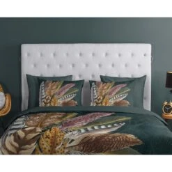 Good Morning Dekbedovertrek "Soft Feathers" - Groen - (200x220 Cm) 8 Good Morning Dekbedovertrek "Soft Feathers" - Groen - (200x220 Cm) -Winkel Voor Premium Beddengoed 1000080890 0110