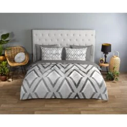 Good Morning Dekbedovertrek "Alice" - Grijs - (200x220 Cm) 7 Good Morning Dekbedovertrek "Alice" - Grijs - (200x220 Cm) -Winkel Voor Premium Beddengoed 1000080929 0101