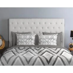 Good Morning Dekbedovertrek "Alice" - Grijs - (200x220 Cm) 8 Good Morning Dekbedovertrek "Alice" - Grijs - (200x220 Cm) -Winkel Voor Premium Beddengoed 1000080929 0110