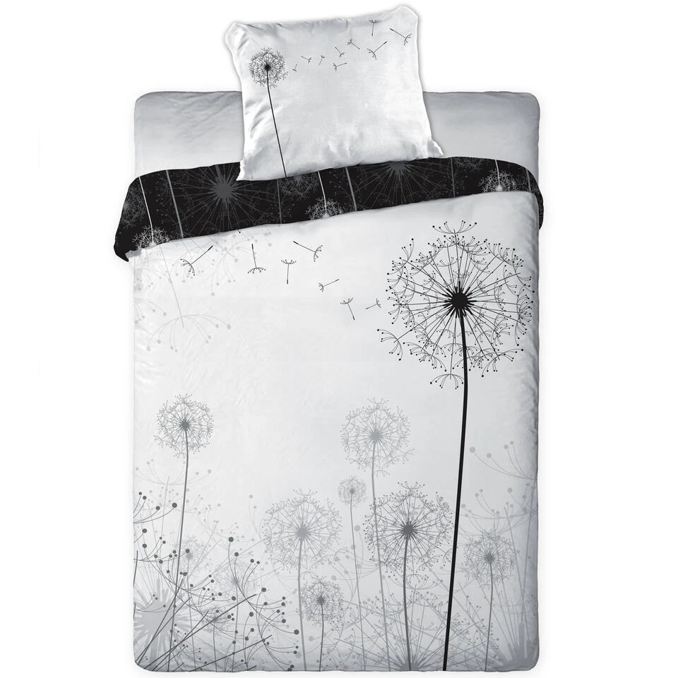 Faro Dekbedovertrek Paardenbloem - Eenpersoons - 140 X 200 Cm - Katoen 3 Faro Dekbedovertrek Paardenbloem - Eenpersoons - 140 X 200 Cm - Katoen