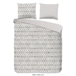 Good Morning Dekbedovertrek "Roma" - Zand - (240x220 Cm)