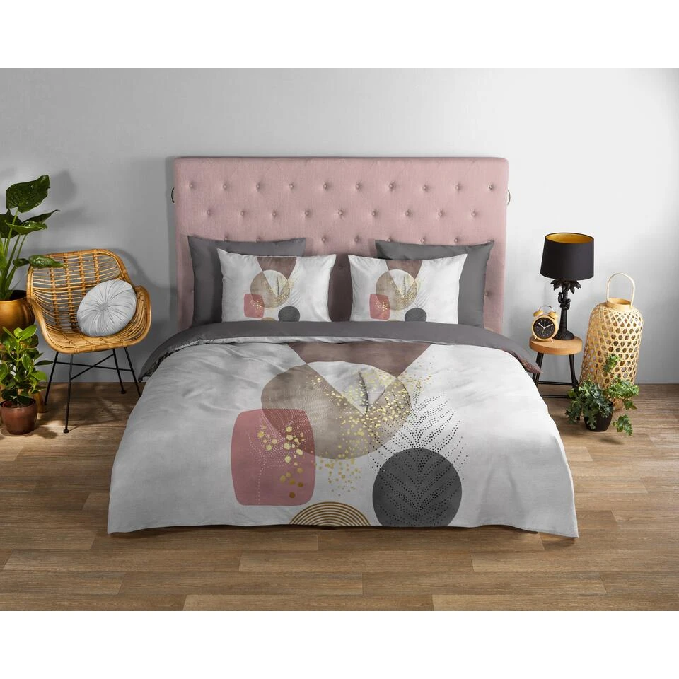 Good Morning Dekbedovertrek "Vabio" - Grijs - (240x220 Cm) 4 Good Morning Dekbedovertrek "Vabio" - Grijs - (240x220 Cm) - Afbeelding 2