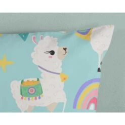 Good Morning Dekbedovertrek "Lamalife" - Multi - (140x220 Cm) -Winkel Voor Premium Beddengoed 1000094427 0111