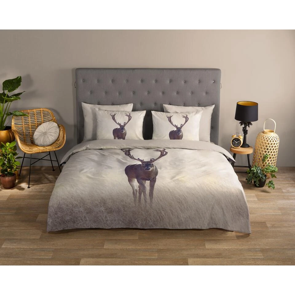 Good Morning Dekbedovertrek "Namica" - Zand - (200x220 Cm) 4 Good Morning Dekbedovertrek "Namica" - Zand - (200x220 Cm) - Afbeelding 2