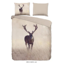 Good Morning Dekbedovertrek "Namica" - Zand - (200x220 Cm)