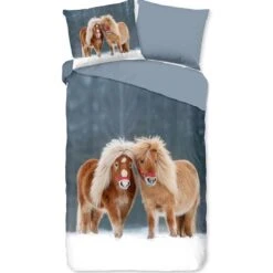 Good Morning Dekbedovertrek "Noa" - Multi - (140x220 Cm) 9 Good Morning Dekbedovertrek "Noa" - Multi - (140x220 Cm) -Winkel Voor Premium Beddengoed 1000094453 0103