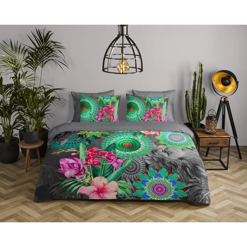 HIP Dekbedovertrek "Thirze" - Multi - (240x220 Cm) 4 HIP Dekbedovertrek "Thirze" - Multi - (240x220 Cm) - Afbeelding 2