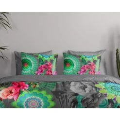 HIP Dekbedovertrek "Thirze" - Multi - (240x220 Cm) 8 HIP Dekbedovertrek "Thirze" - Multi - (240x220 Cm) -Winkel Voor Premium Beddengoed 1000096068 0110